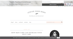 Desktop Screenshot of jewishfoodhero.com